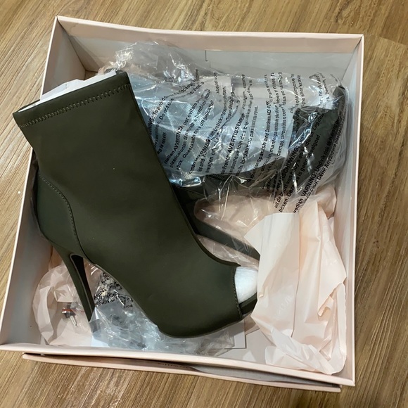 peeptoe booties - Picture 1 of 2